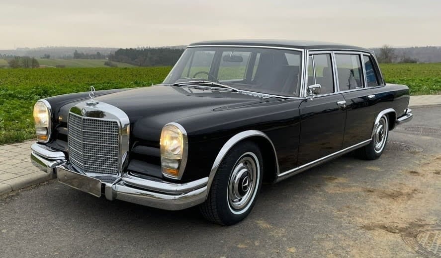 After: A 1967 Mercedes 600 with a 6.3 litre engine restored by Kumar can easily command EUR 500,000